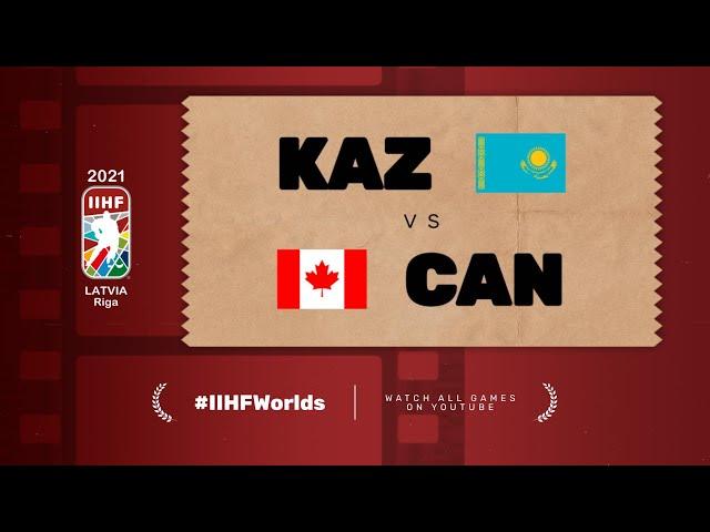 Highlights | KAZAKHSTAN vs CANADA | #IIHFWorlds 2021