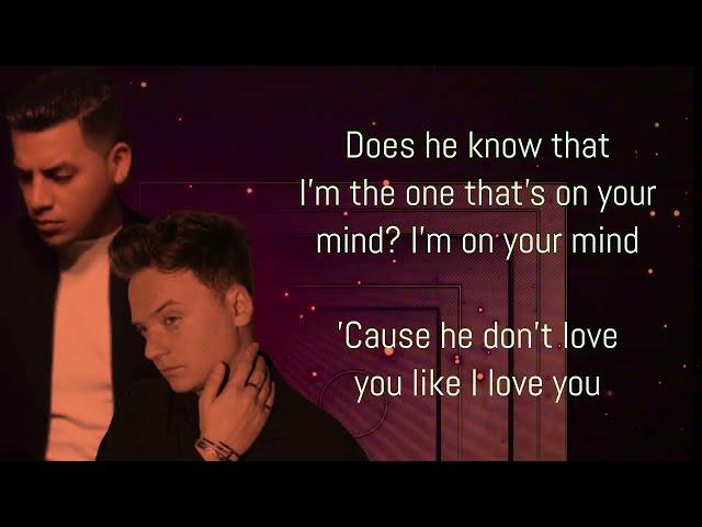 Wont Feel The Same - ANTH && Conor Maynard ( LYRICS )