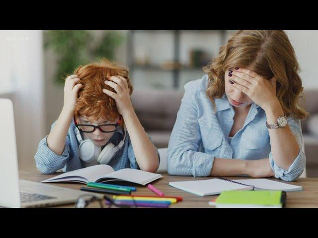 Teaching parents to manage stress