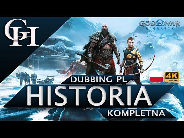 GOD OF WAR: RAGNAROK [GROWY FILM DUBBING PL] HISTORIA KOMPLETNA [CUTSCENKI GAMEPLAY] FABUŁA Z GRY 4K