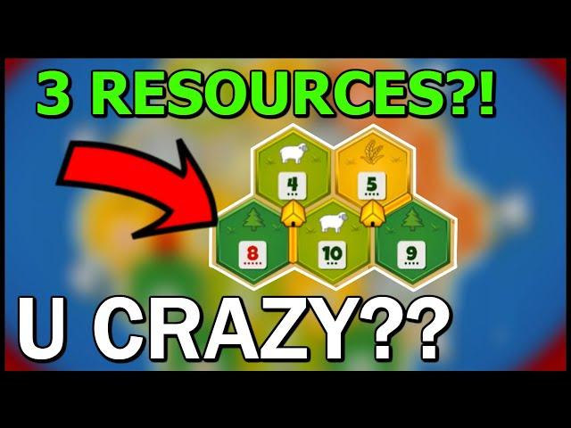 PLAYING PROS with INSANE STRATEGY (WWS)!? - Catan Strategy Analysis