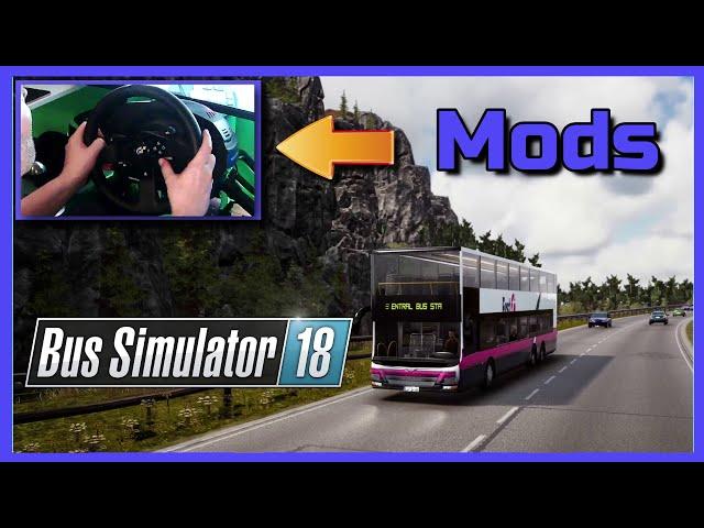 Bus Mod & Paint job Mod | Bus Simulator 18 - 4K | RTX3080 & Wheel Cam