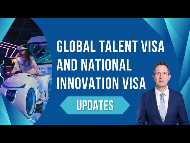 Visa Updates 2024 - Global Talent and National Innovation Australian Visas