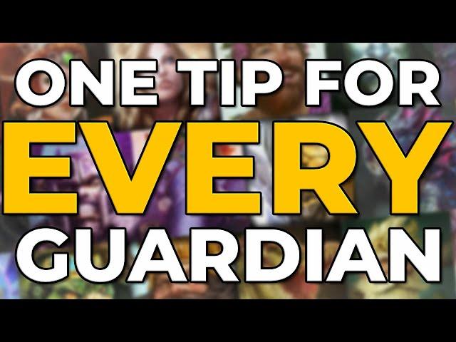 ONE TIP FOR EVERY GUARDIAN IN SUPPORT! SEASON 9 SMITE TIPS AND TRICKS!