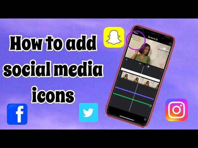 HOW TO ADD SOCIAL MEDIA ICONS TO YOUR YOUTUBE VIDEOS