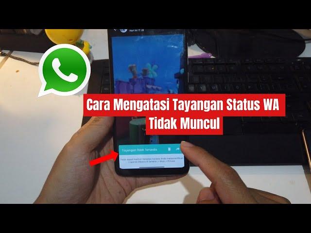 Cara Mengatasi Tayangan Status WA Tidak Muncul