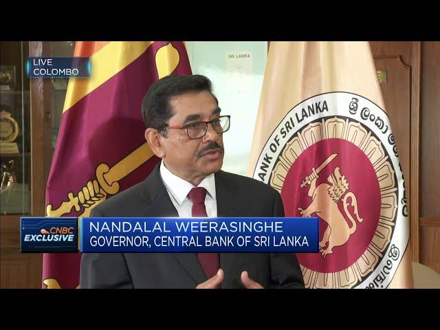 Curtailing inflation is the most important thing for Sri Lanka's economy, says central bank governor