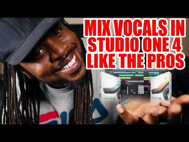 STUDIO ONE  4.6.1 VOCAL MIXING LIKE THE PROS || WAVES EDITION