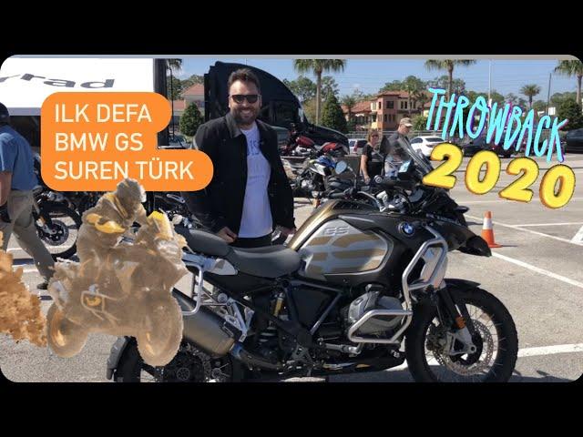 BMW R 1250 GSA First time riding in Daytona Beach FL-2020