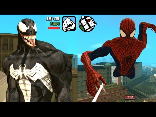 GTA SA Android Spiderman Mod