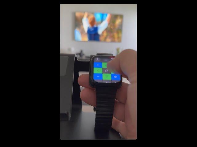 Control your TV using Apple Watch #appletv #samsung #lg #androidtv #googletv #roku #firetvstick4k