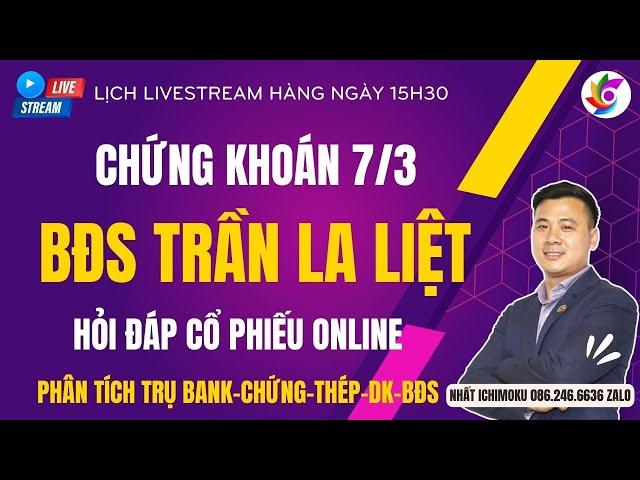 Nhận định thị trường chứng khoán hàng ngày 7/3 | Cổ phiếu tiềm năng hôm nay, phân tích Vnindex