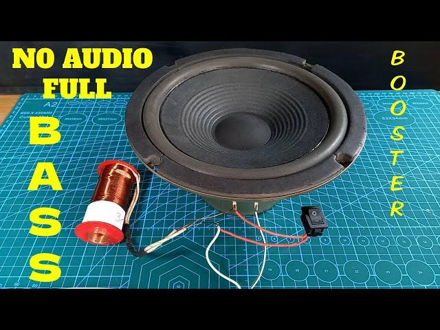 How To Make Bass Boosted Speaker | Only Bass | With use coil