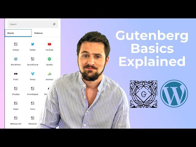 Basics of Gutenberg Tutorial | What is Gutenberg WordPress