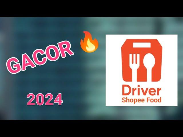 Cara Setting Terbaru • Shopee Food driver Gacor 2024 