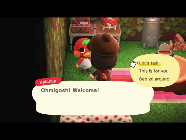 Ketchup's kind of...| Animal Crossing New Horizons | Nintendo Switch