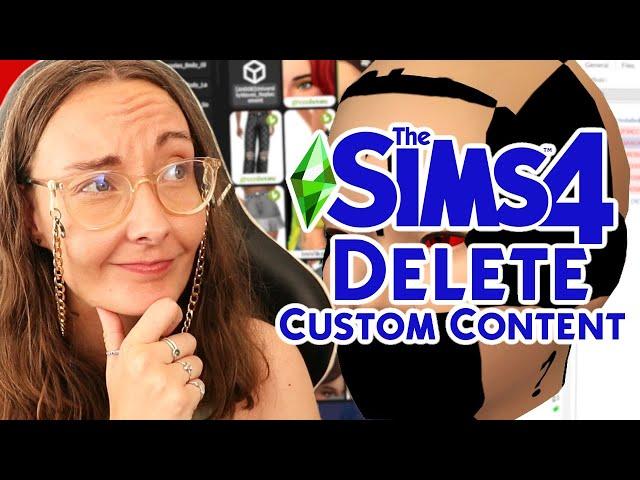 How to EASILY find and delete Broken Custom Content in Sims 4