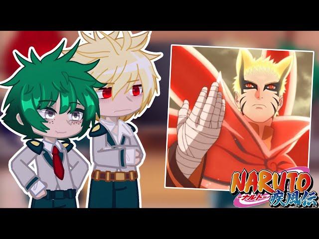 MHA React to Naruto || Gacha Life || MHA