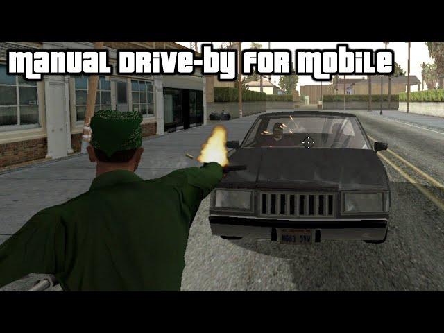 GTA SA Android: Manual Drive-by [Mod Showcase]