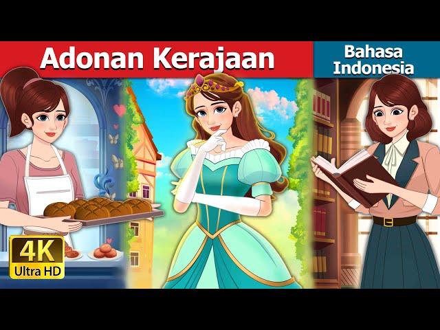 Adonan Kerajaan | Royal Dough in Indonesian | Dongeng Bahasa Indonesia | @IndonesianFairyTales