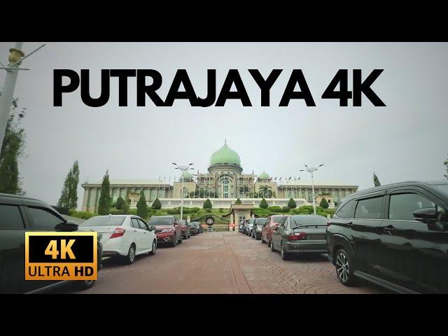 Driving Around Putrajaya Malaysia 2024 in 4K // PICC ⏩ Masjid Putra ⏩ Gov Office ⏩ Alamanda