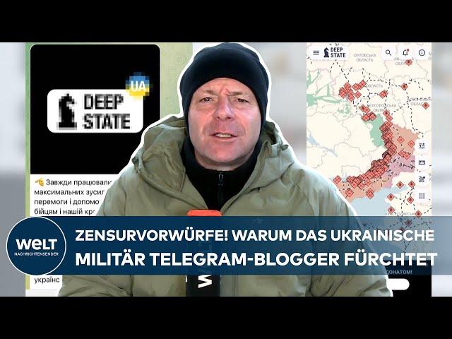 PUTINS KRIEG: "Deep State" - Dieses ukrainische Telegramm-Portal verärgert Kiew und Militärführung