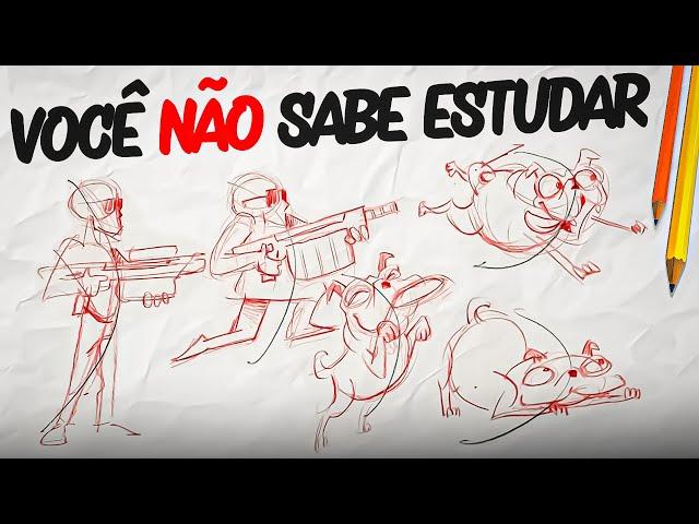 Esqueça TUDO QUE VOCÊ SABE, e Estude Desenho Assim!