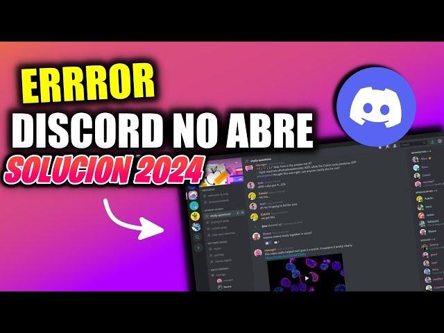 Solucionar Error Discord No abre o Discord no Inicia en Windows