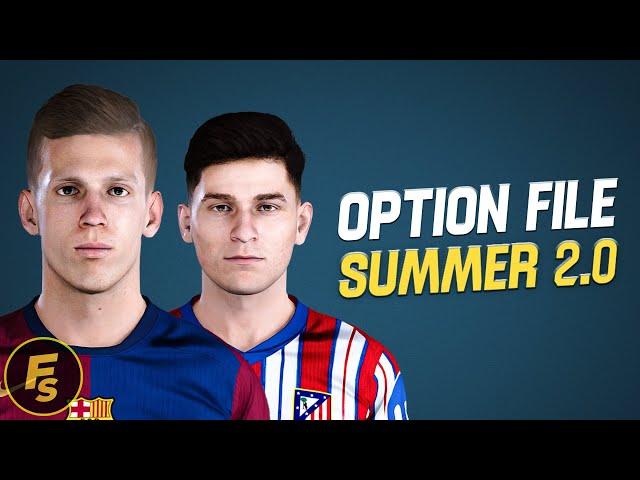 Option File Summer Transfer v2 - Football Life 2024 v2.00