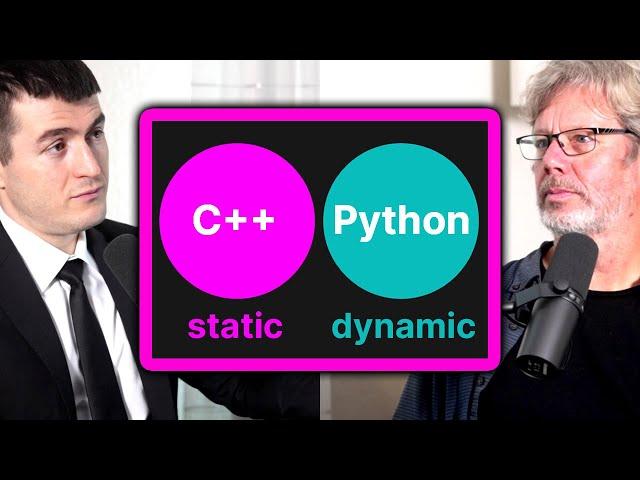 Python's type system explained: Static vs dynamic typing | Guido van Rossum and Lex Fridman