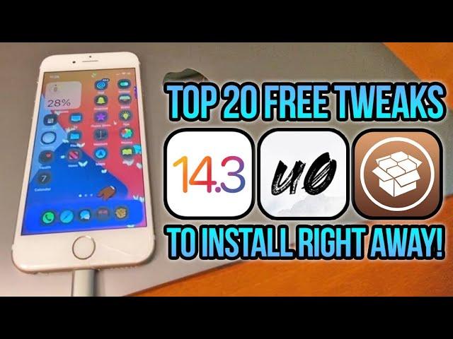 Top 20 FREE iOS 14.3 Jailbreak Tweaks To Install Right Now!