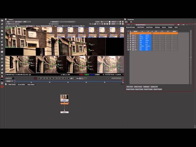 NUKE 8 Update: CameraTracker - User Tracks