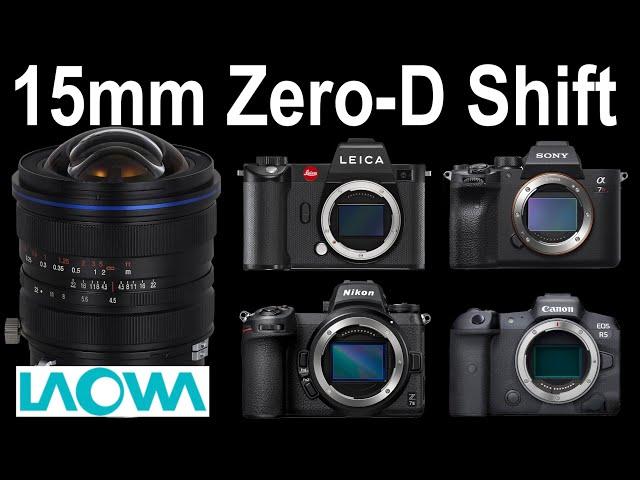 NEW ultra-wide SHIFT LENS for Leica L, Sony FE, Nikon Z/F, Canon RF/EF