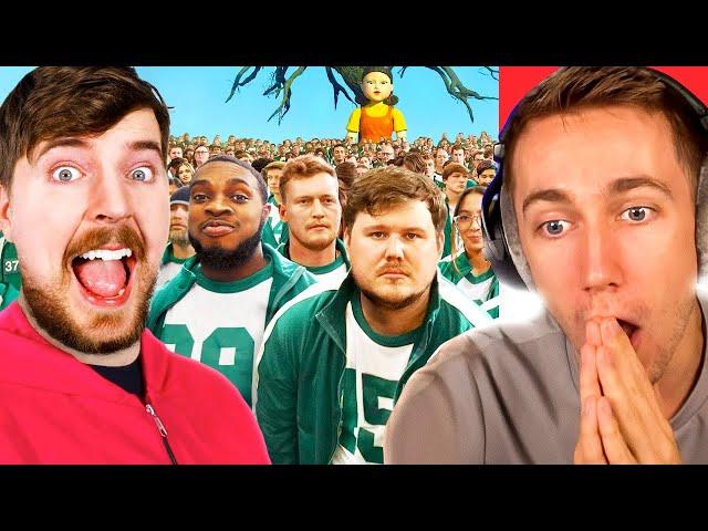 Miniminter Reacts To $456,000 Squid Game In Real Life!