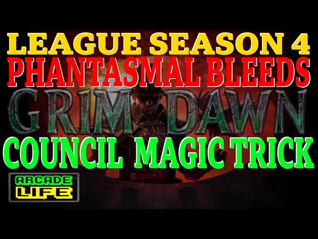 Grim Dawn - Phantasmal Blades Spellbreaker - Bleed damage versus Malmouth Council - 2022