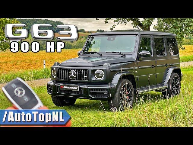 900HP Mercedes-AMG G63 | REVIEW on AUTOBAHN [NO SPEED LIMIT] by AutoTopNL