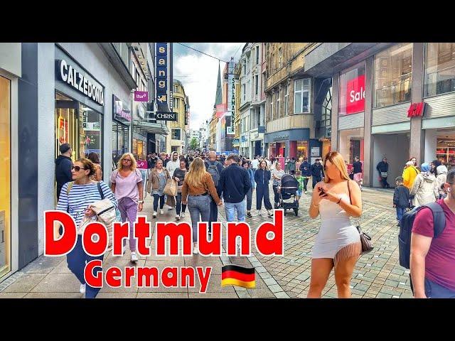 Dortmund,Germany/Walking tour in Dortmund city in Germany 4K HDR