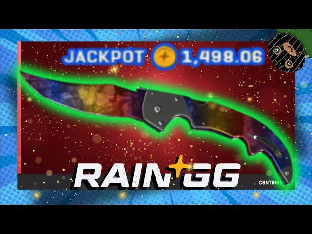 THE $1500 JACKPOT! (rain.gg) + NEW GIVEAWAYS!