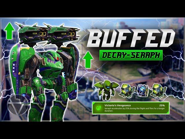 [WR]  Decay Seraph (Update 9.7 BUFF) – Mk3 Gameplay | War Robots