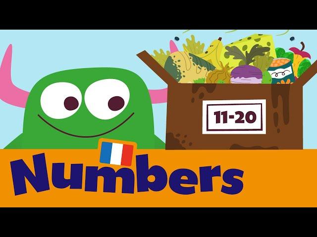 Numbers 11-20 in French  - Learn French