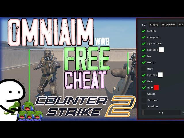 Omniaim - FREE EXTERNAL CHEAT FOR CS2 - AIMBOT // TRIGGERBOT // ESP // RADAR // MORE + DOWNLOAD