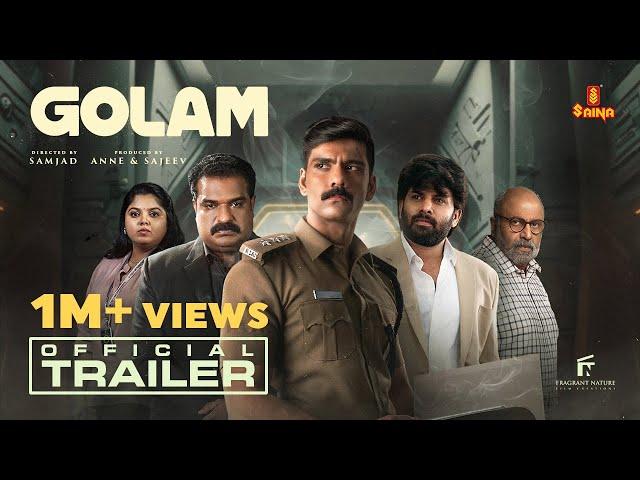 Golam Official Trailer | Ranjith Sajeev | Dileesh Pothan | Sunny Wayne | Chinnu Chandni | Samjad