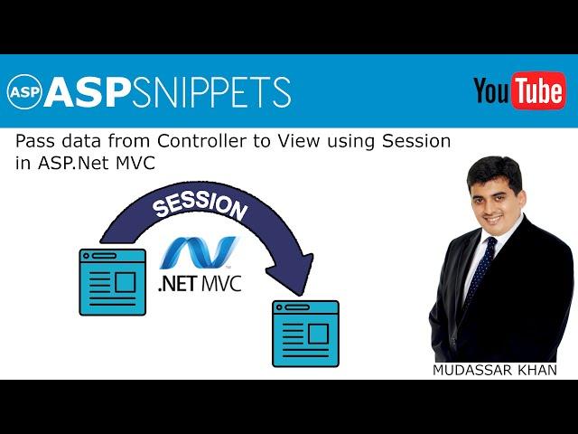 Pass data from Controller to View using Session in ASP.Net MVC