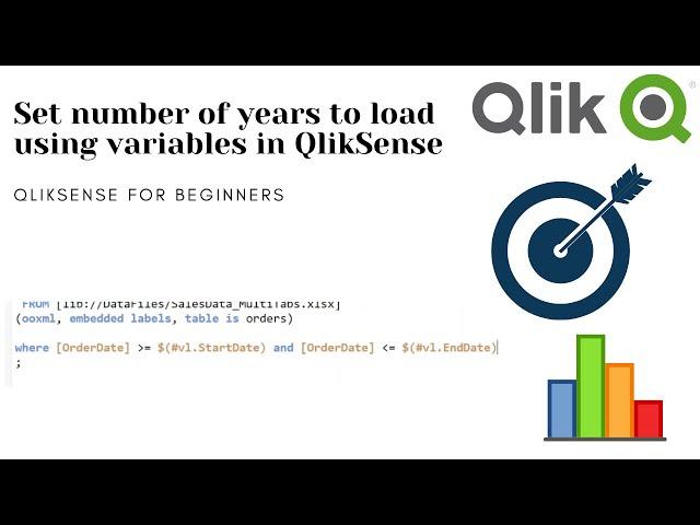 Qlik Sense - Load set number of years using variables in Qlik Sense