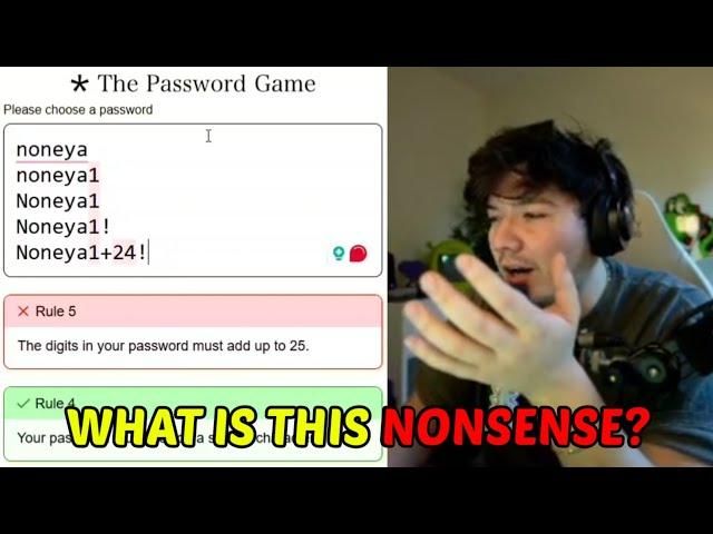 John Tried The Password Game and Immediately Regret It