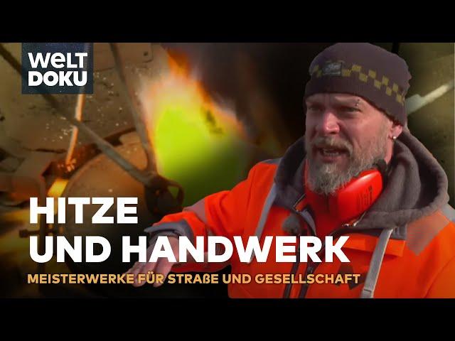 VOM GLOCKENGUSS BIS ZUR STRAßENSANIERUNG: Knochenjobs in Lärm und Staub | WELT HD Doku