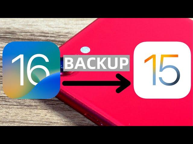 How to Restore a Newer iOS Backup to an Older iOS Version