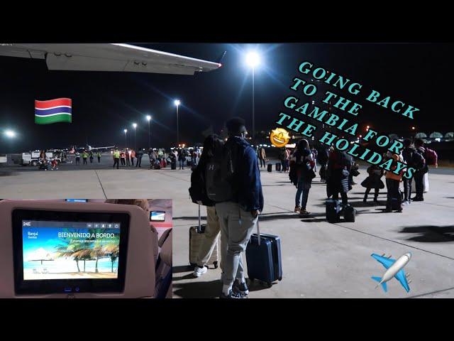 TRAVEL VLOG | GOING HOME AFTER 2 YEARS (GAMBIA)  | COME ON VACATION WITH ME!