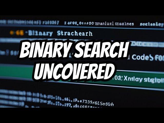 the ultimate guide to binary searching in c language #cprogramming