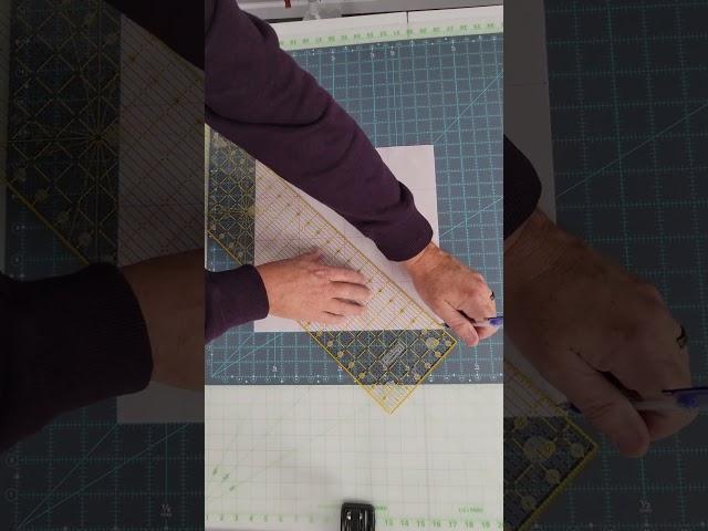 How to QUICKLY cut half square triangles | ULTIMATE TIME SAVER